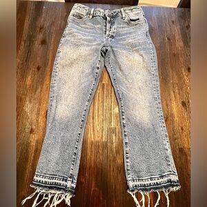 EARNEST SEWN. Jane jeans Mid-rise Flare Crop size 29
